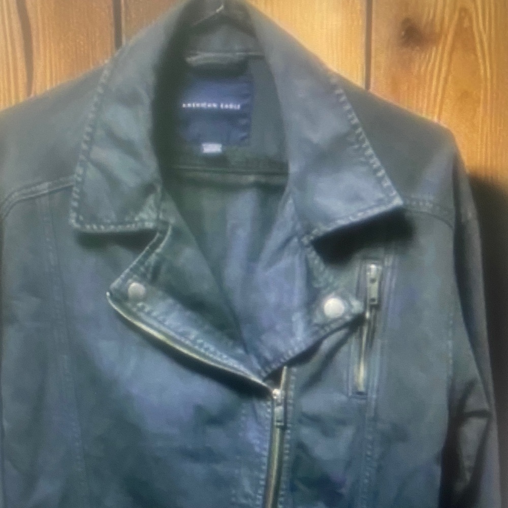 American Eagle Stylish Silver Hardwere Jacket